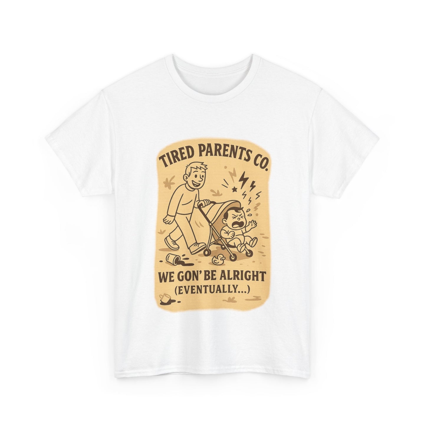 Tired Parents, We Gon’ Be Alright – Funny Kendrick-Inspired Parenting Shirt