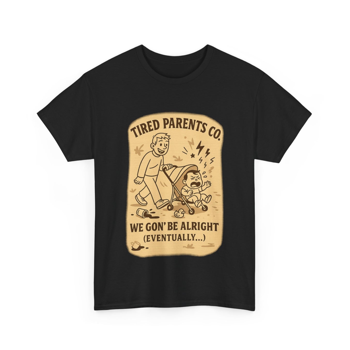 Tired Parents, We Gon’ Be Alright – Funny Kendrick-Inspired Parenting Shirt